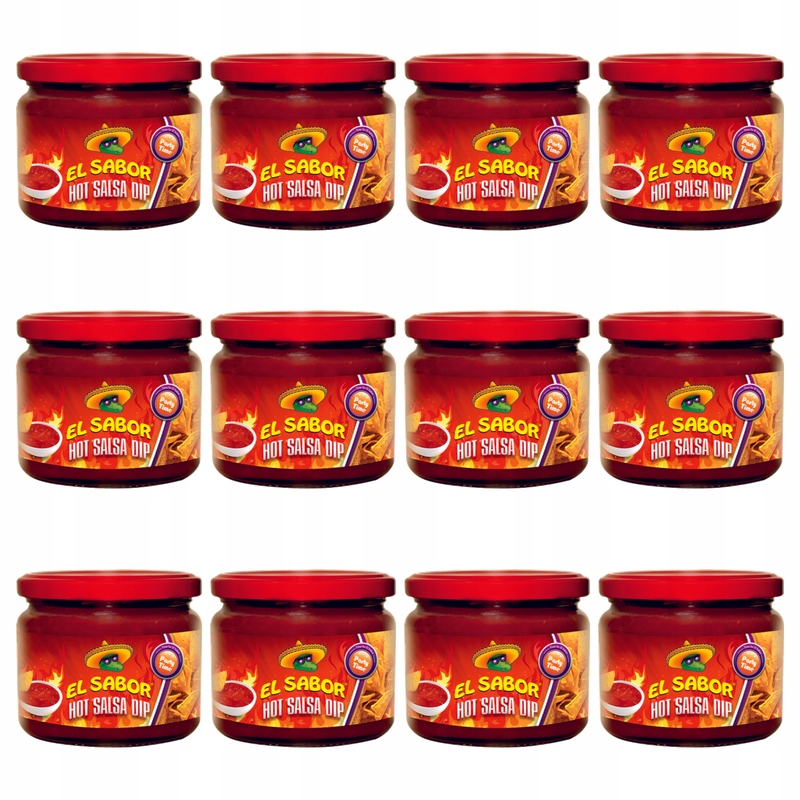 Dip Hot Salsa Elsabor 300 g X12