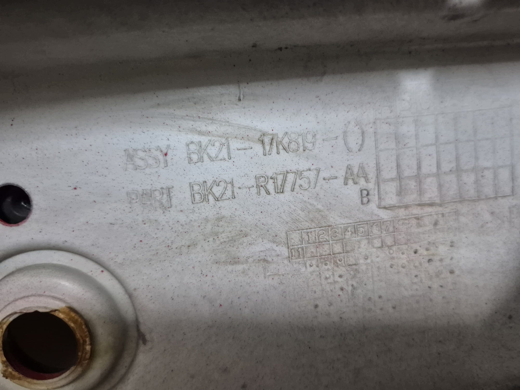 FORD TRANSIT CUSTOM and MK1 12- bumper front front BK21-17K819-A