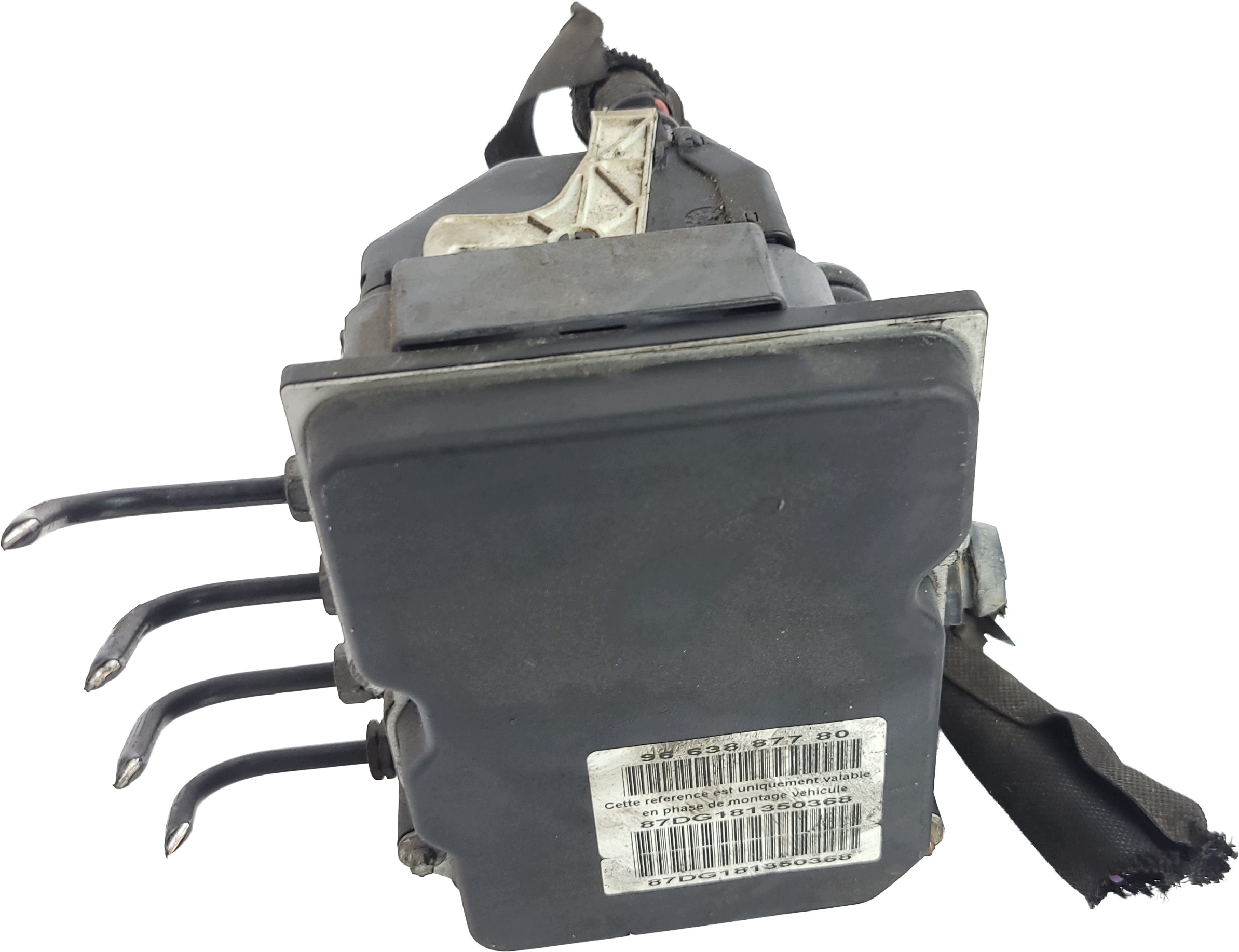 CITROEN C5 III X7 pump ABS control unit 9663887780
