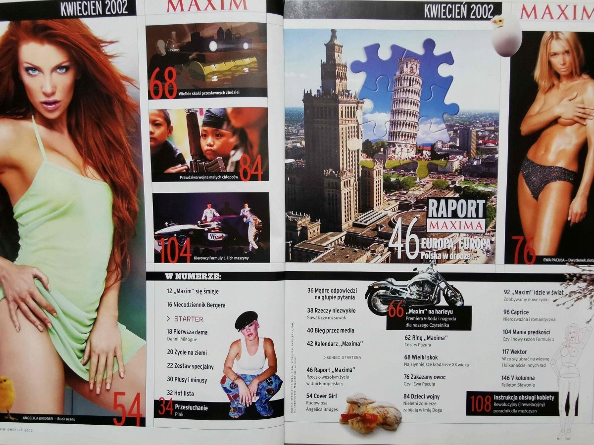 MAXIM NR 4 (12)/KWIECIEŃ 2002 ANGELICA BRIDGES ISSN 9771641916029