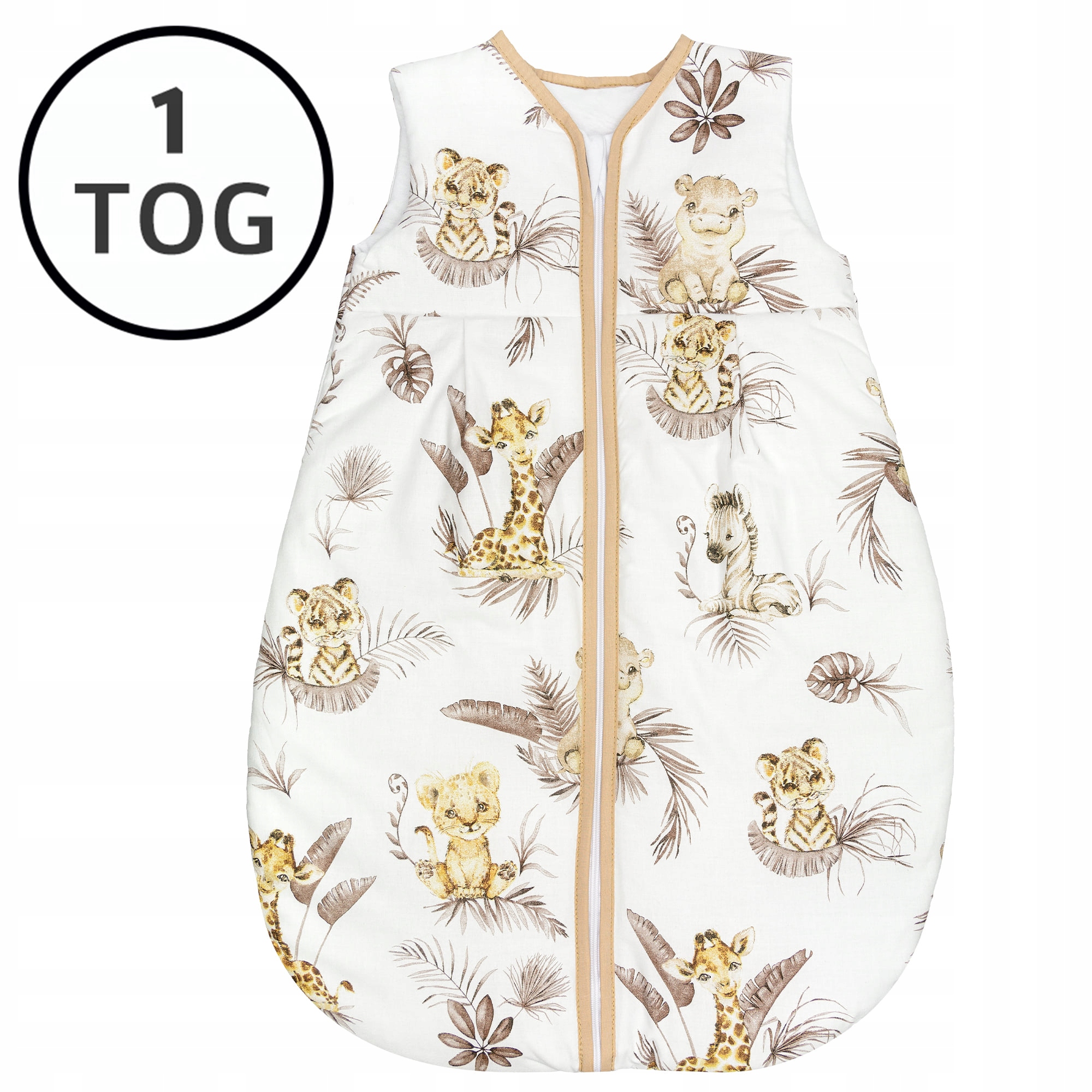 OCIEPLANY ŚPIWOREK NIEMOWLĘCY DO SPANIA 80-86 1 TOG BAWEŁNA 100% Rozmiar 86