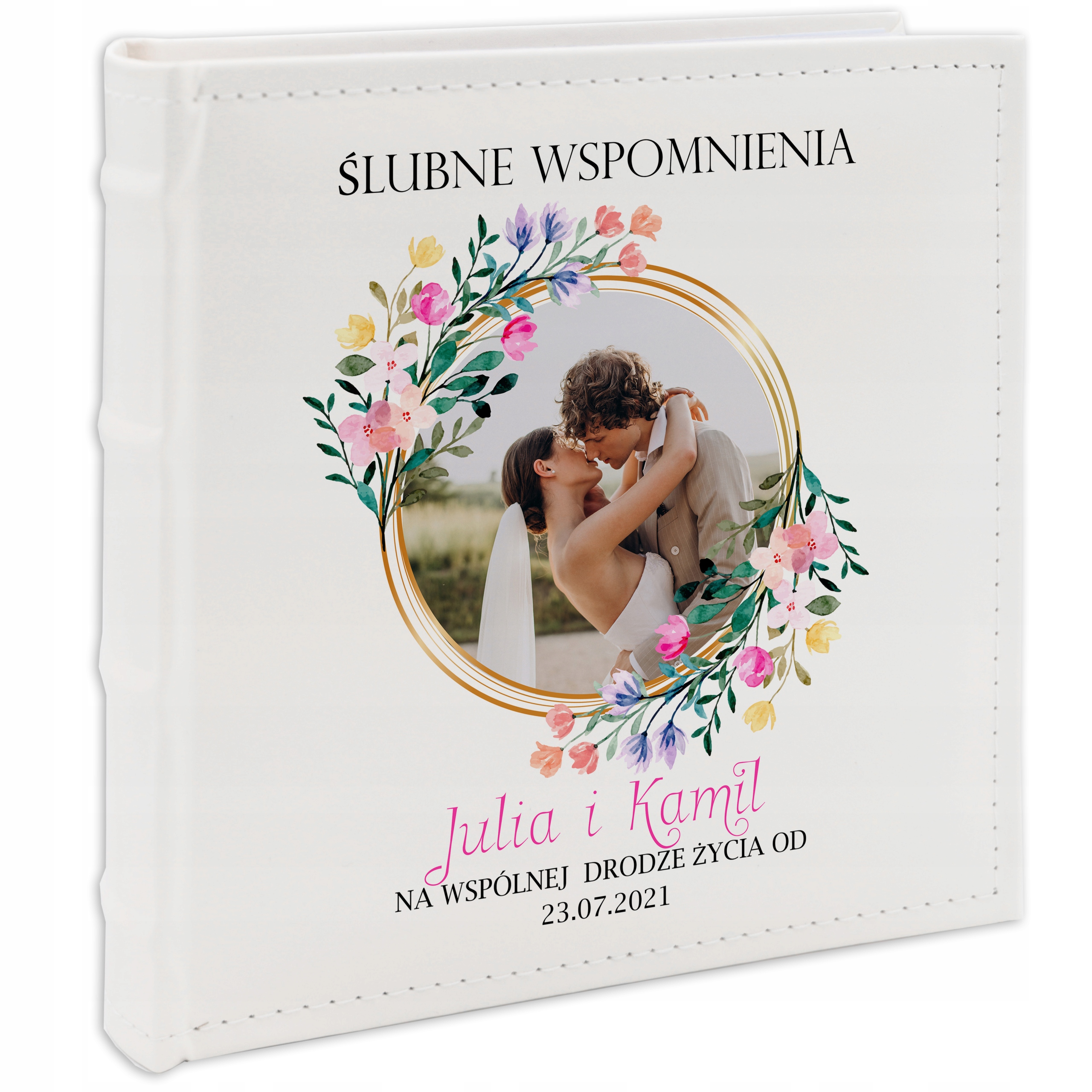 Svatební Album Dárek Jméno Datum 200 Fotografií Ekokůže