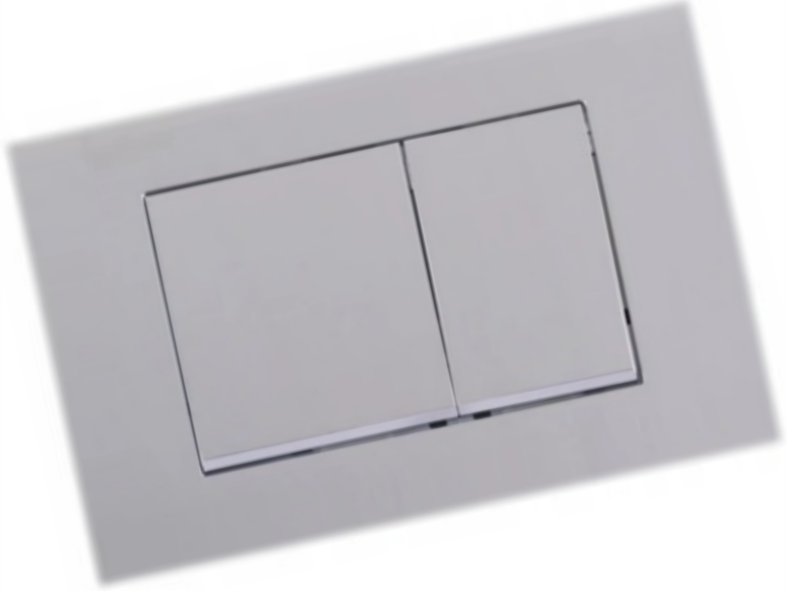 Splachovací tlačítko chrom mat stříbrný pro rám Wc Koło Technic Gt A