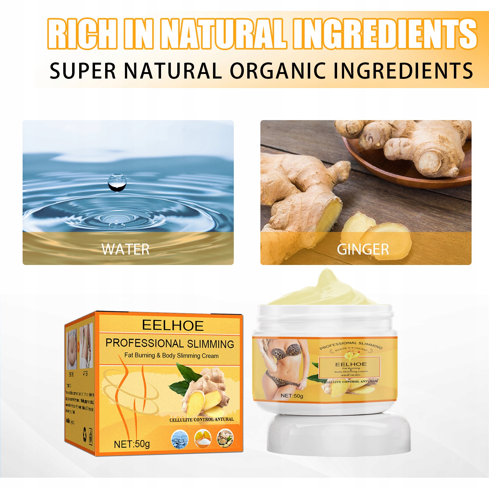 Krem Wyszczuplający Odchudzanie Spalanie Tłuszczu Marka inna marka