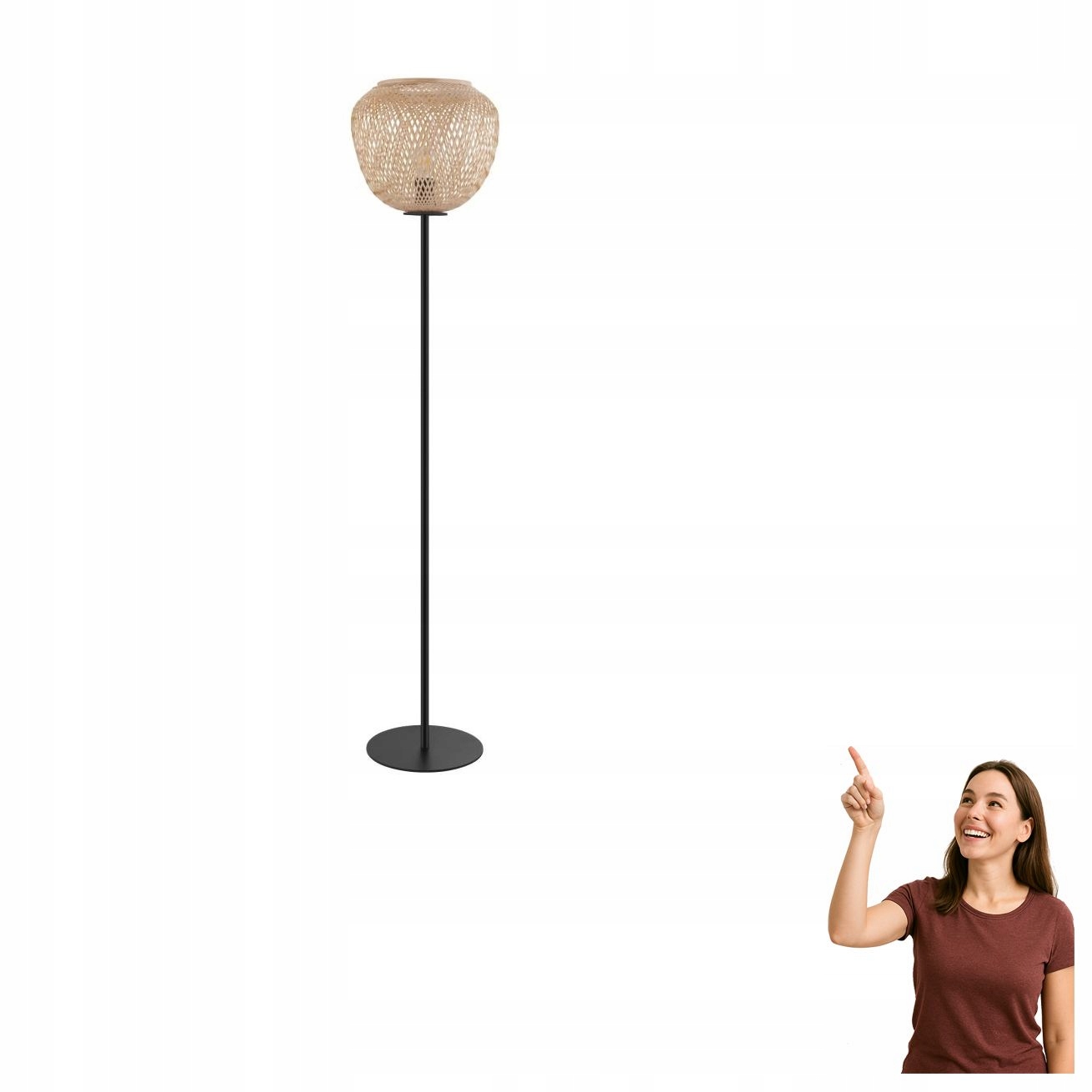 Podlahová lampa Dembleby 43264 Eglo