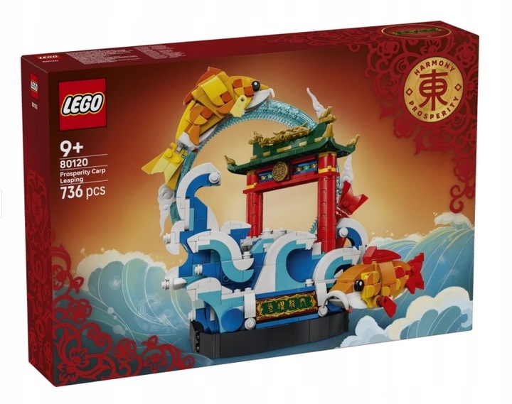 Lego 80120 Icons – Kapr Skákající Přes Dračí Bránu