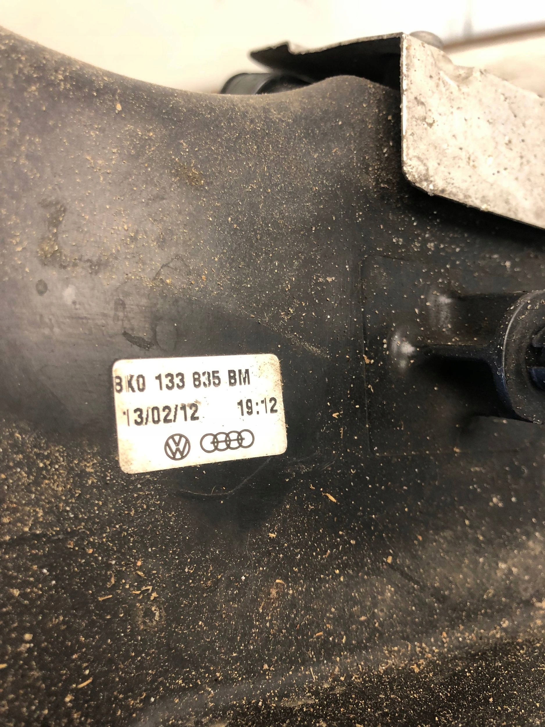 Gehäuse filter luft AUDI A4 B8 LIFT 8K0133837BF 8K0133835BM