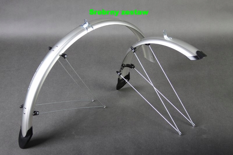 BŁOTNIKI ORION 26" 58MM CHLAPACZE CZARNE Montaż rama