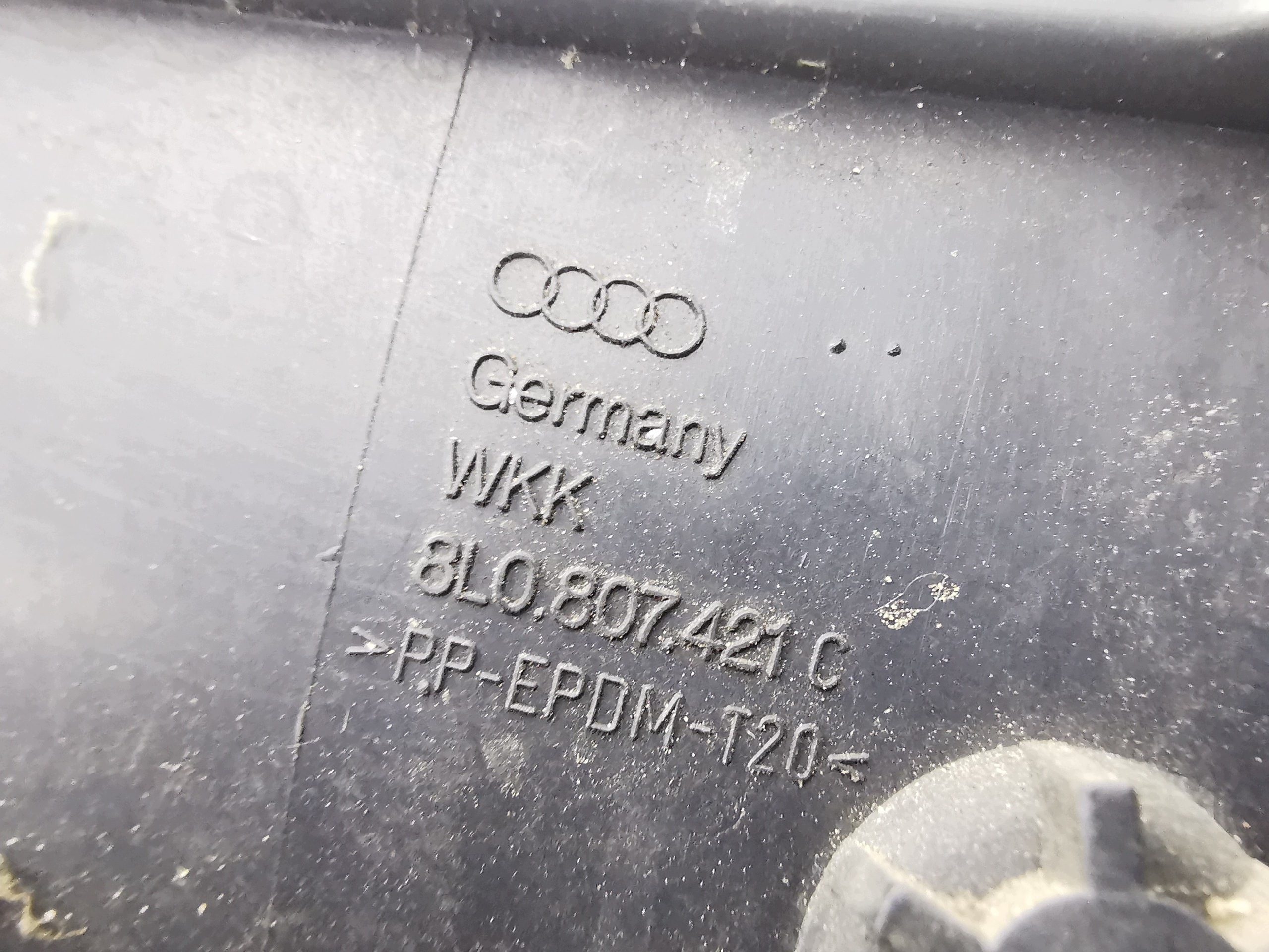 modanatura paraurti posteriore AUDI A3 S3 8L0807421C