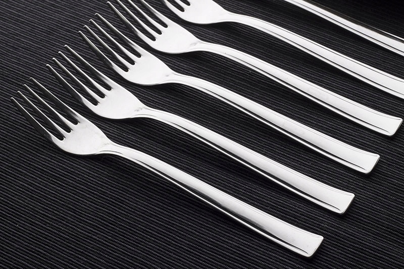 LA TORRE ERIKA Widelce stołowe połysk zestaw 6 szt Linia erika
