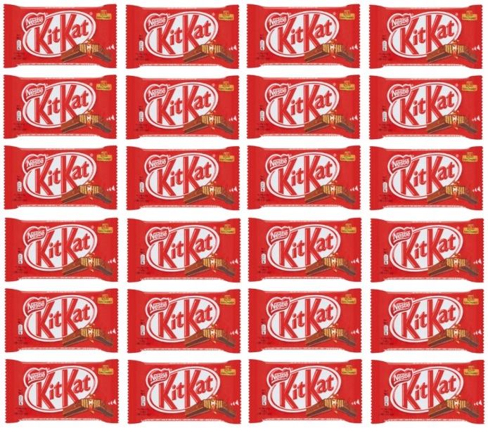 Levně 24x 41,5 Nestle KitKat 4 vaflové tyčinky v mléčné čokoládě Karton