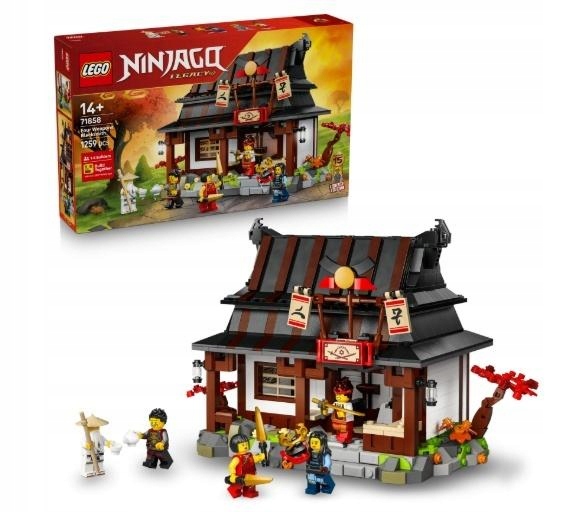 Lego(r) Ninjago 71858 Kovárna, Čtyři Zbraně