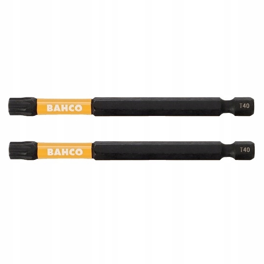 2 szt. końcówek udarowych 1/4" Torx T40/150mm, Bahco [66IM/150T40C-2P]