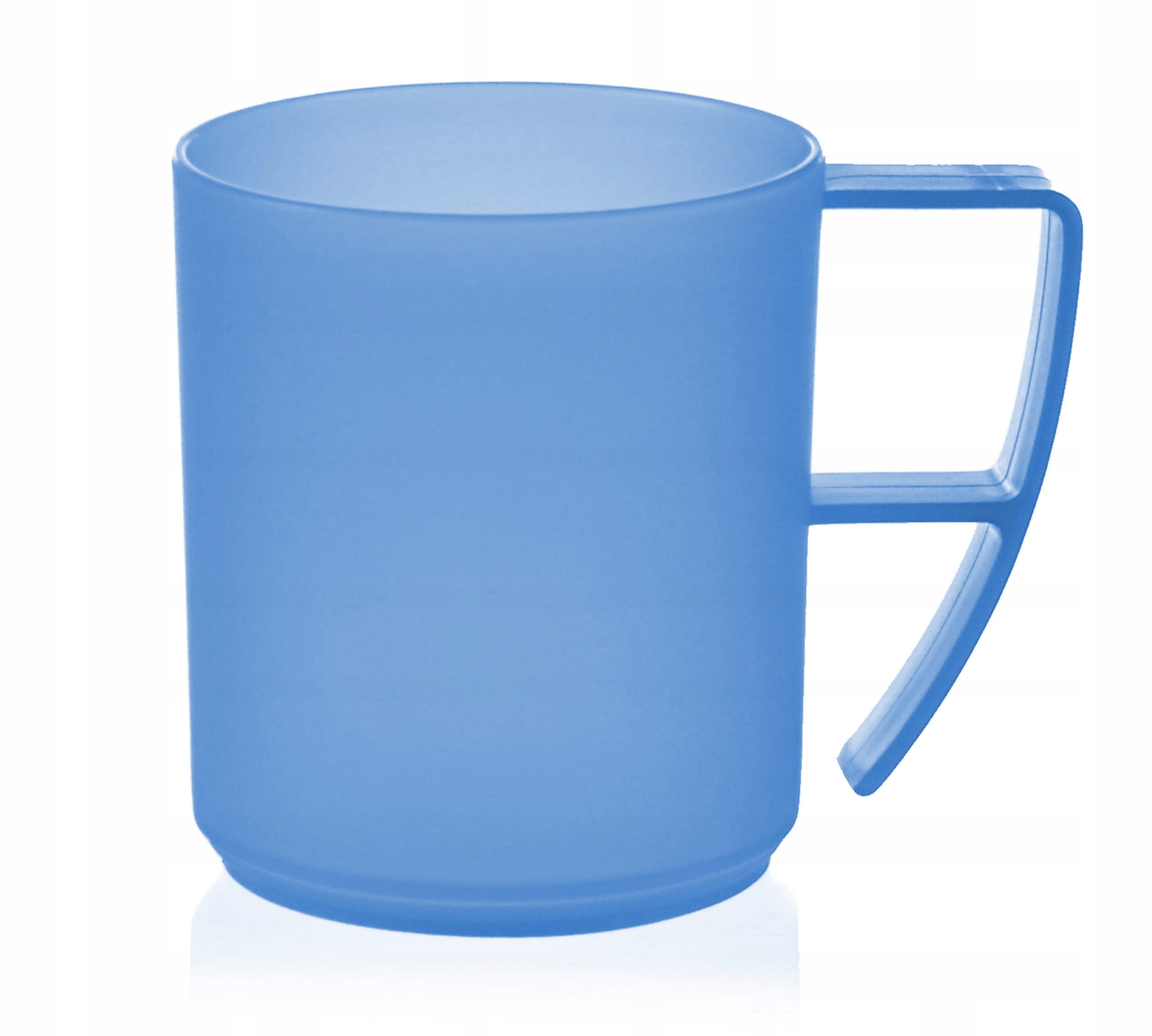 

Kubek Kubki Plastikowy Z Uchem Zmywarki 350ML Nieb
