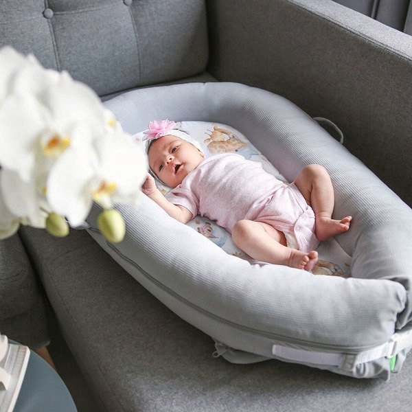 Lulando Art Collection Kokon niemowlęcy Velvet Materiał welwet