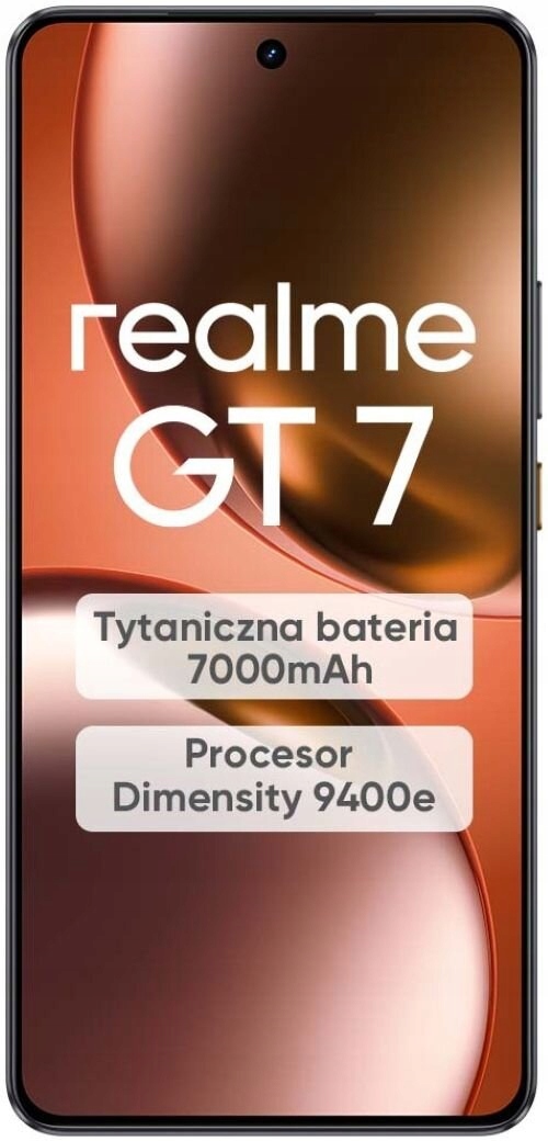 Smartfón realme Gt 7 12/256GB 5G Oled Nfc Dual Sim čierny IceSense Black