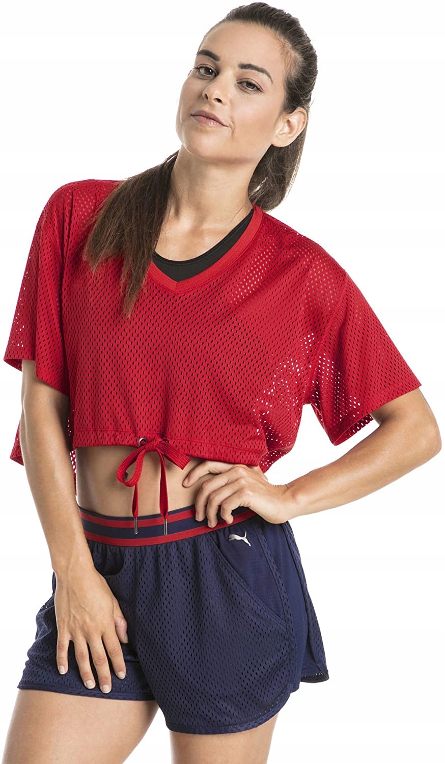 R7587 Puma A.c.e Mesh Koszulka Top damska XL