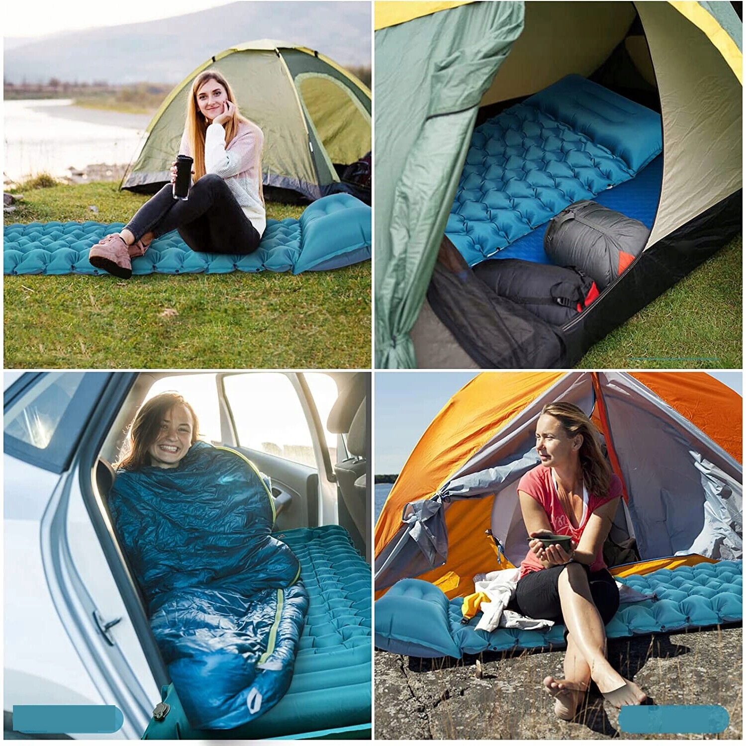 AUTOMATYCZNE NADMUCHIWANE MATERACE, PRZENOŚNE NADMUCHIWANE MATY DO SPANIA EAN (GTIN) 0889328568801