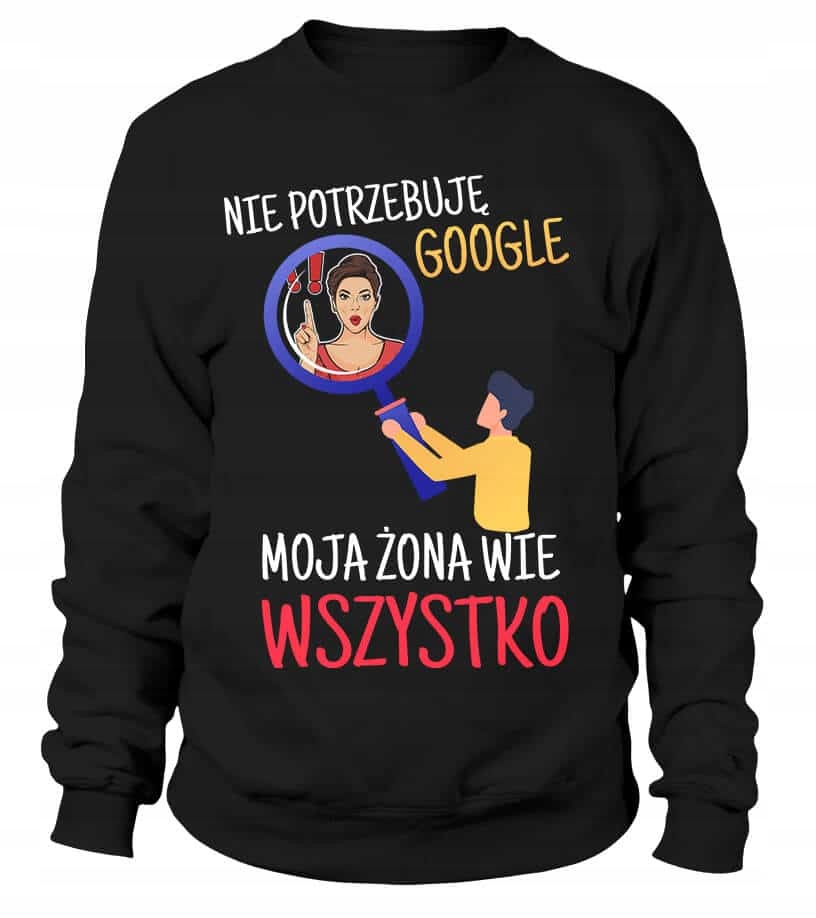 Pánská Mikina Nepotřebuji Google M Dárek pro manžela tatínka, chlapa pro něj