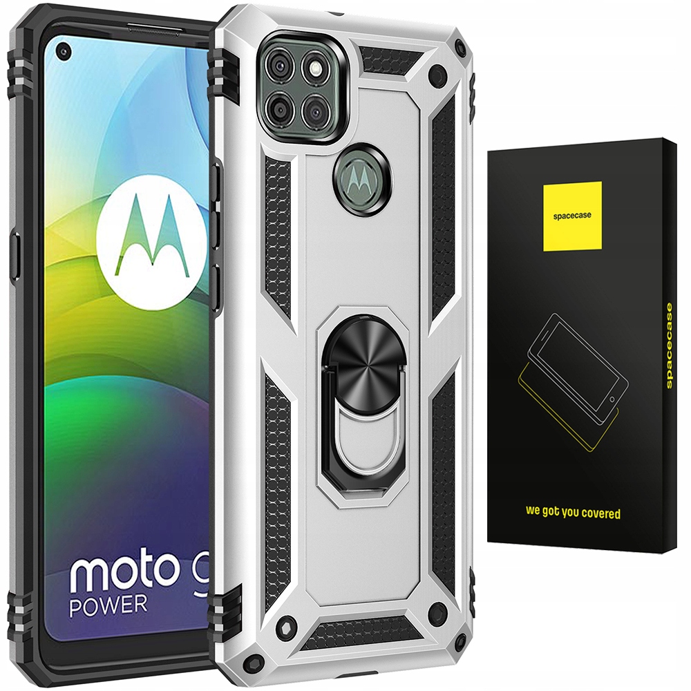 

Etui Do Moto G9 Power Spacecase Ring Nx Pancerne