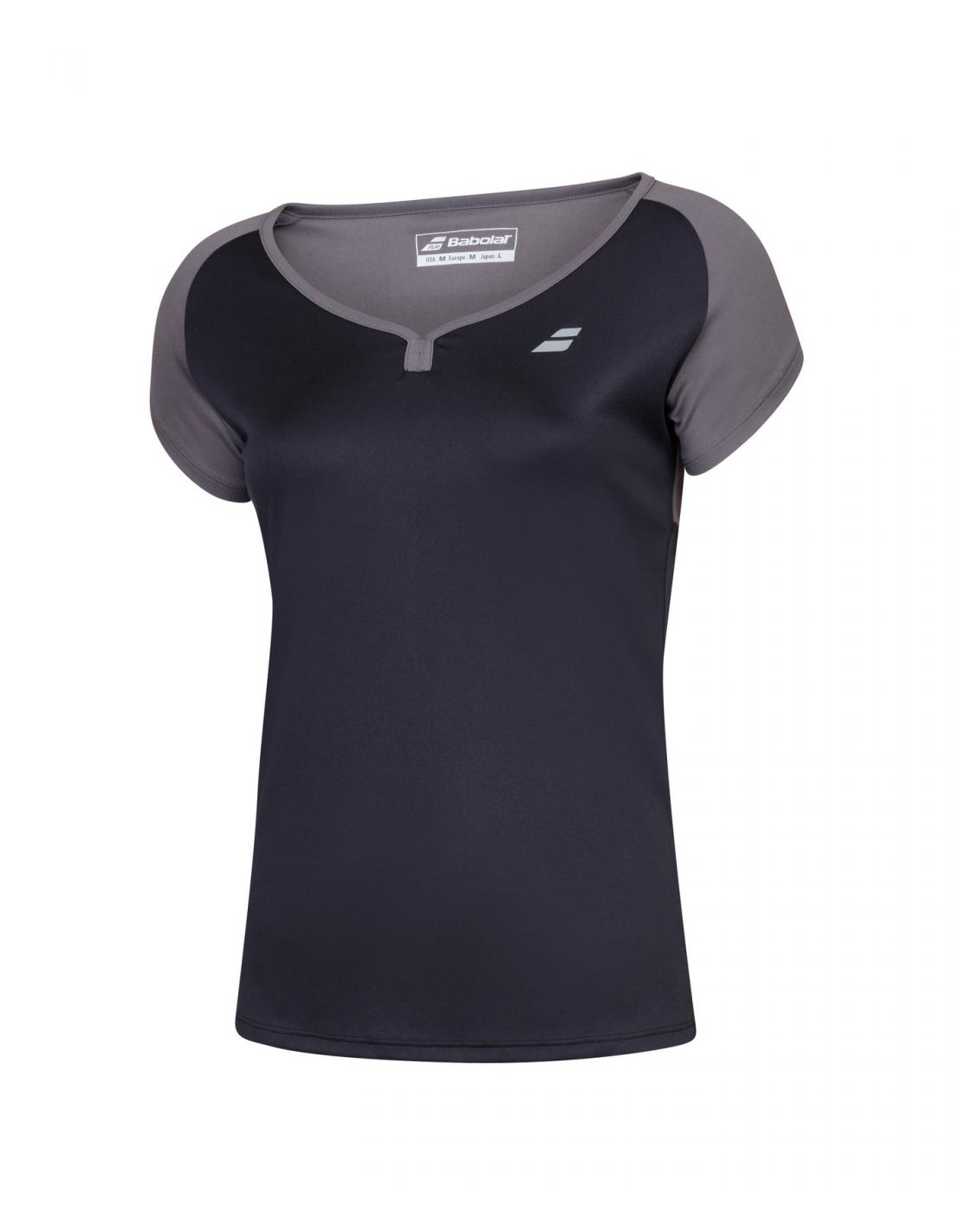 Tričko Babolat Play Cap Sleeve Top Dámské Černé M