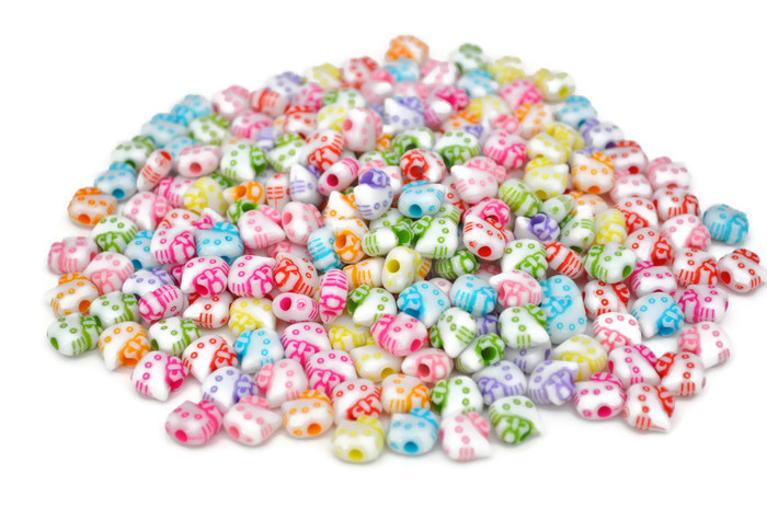 

Koraliki Hello Kitty Bielone Warkoczyki KN.053