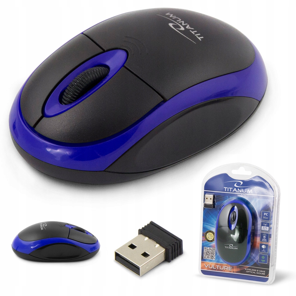 

Bezprzewodowa Mysz Optyczna Vulture Myszka 2.4GHz