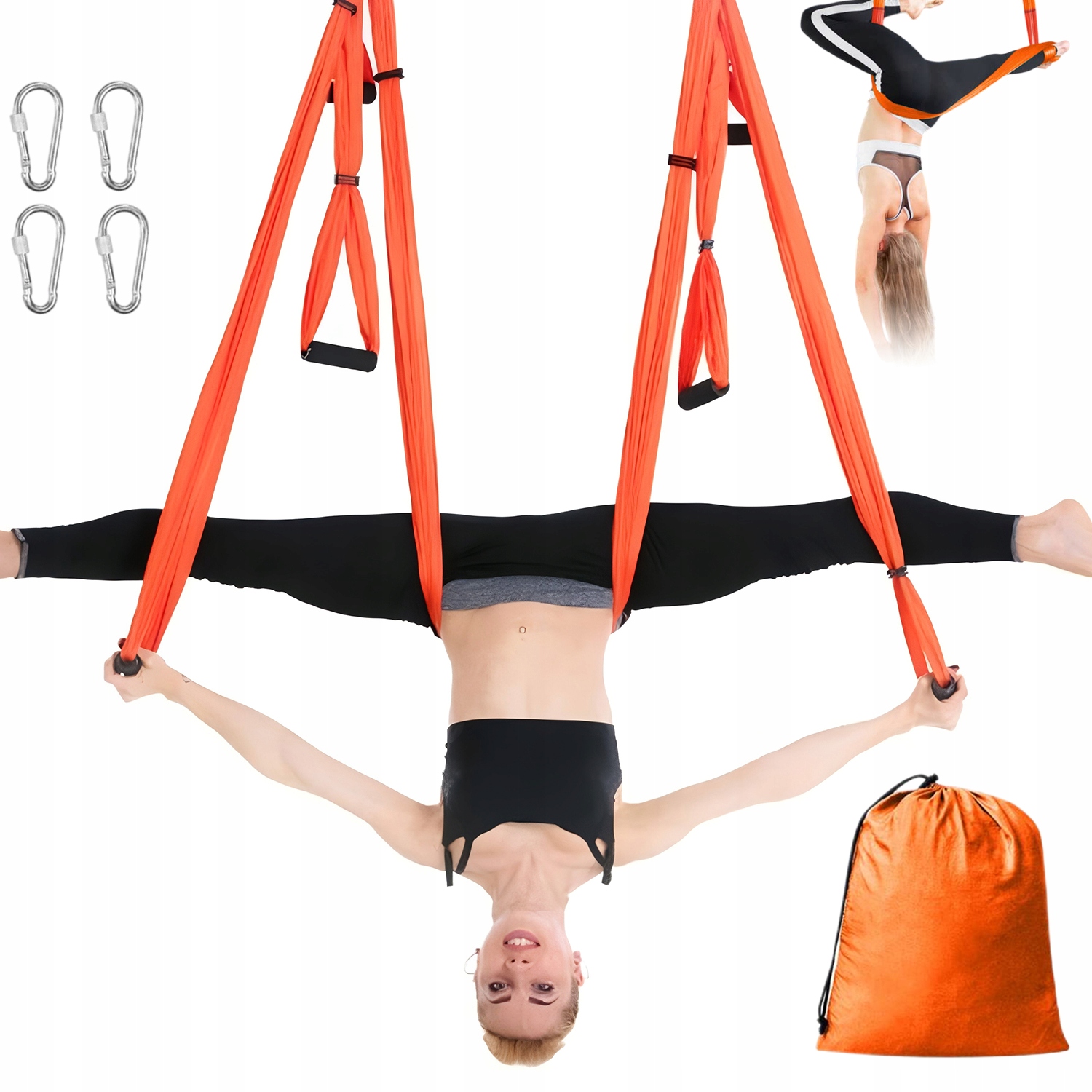 Šerpa Akrobatická Senzorická Houpačka Šátek Pro Aerial Jógu 2.2 Metrů