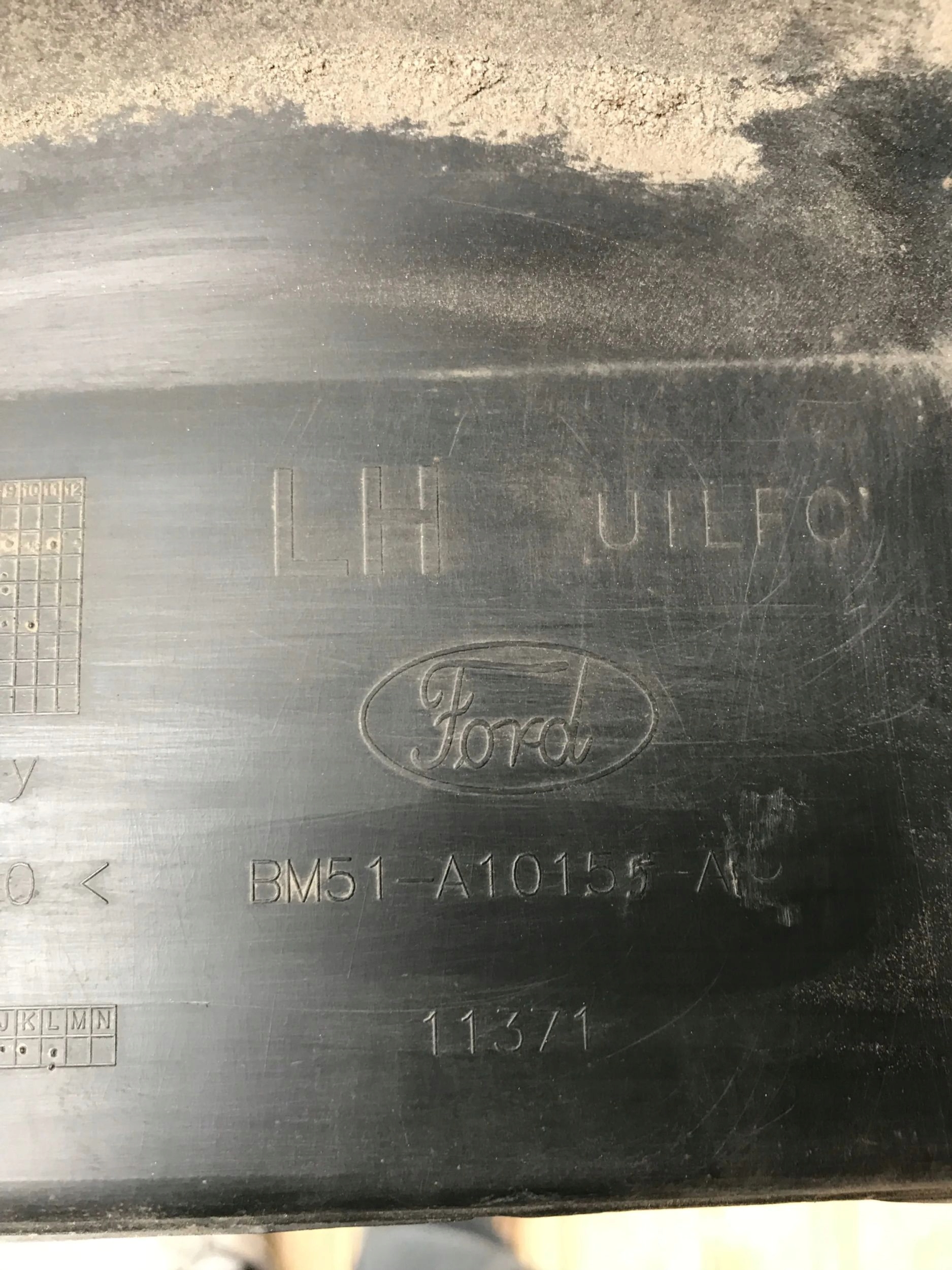 FORD FOCUS MK3 HB moulding threshold left BM51-A10155-A