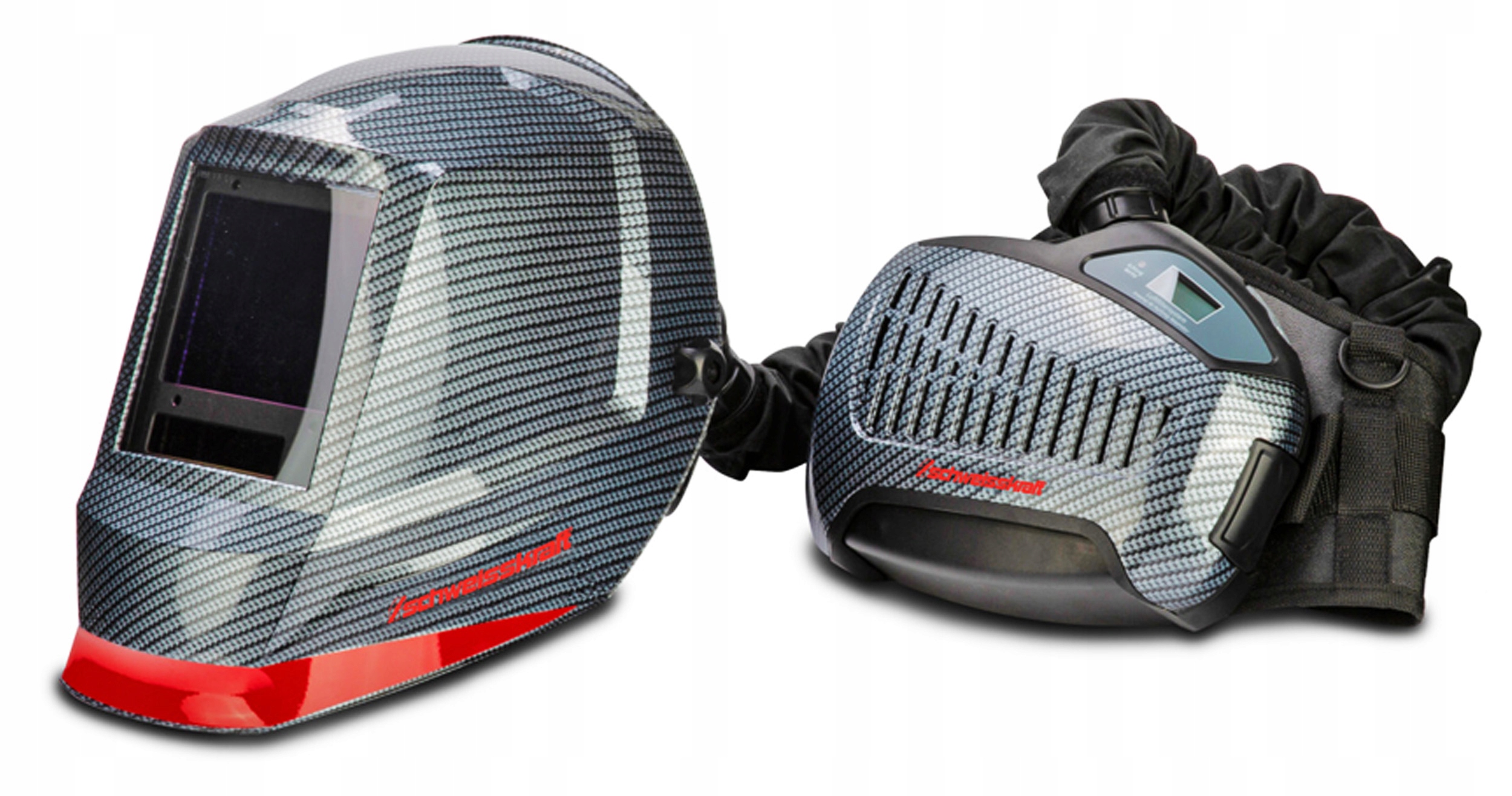 PRZYŁBICA MASKA SPAWALNICZA Z NAWIEWEM MIG TIG MMA Waga produktu z opakowaniem jednostkowym 5 kg