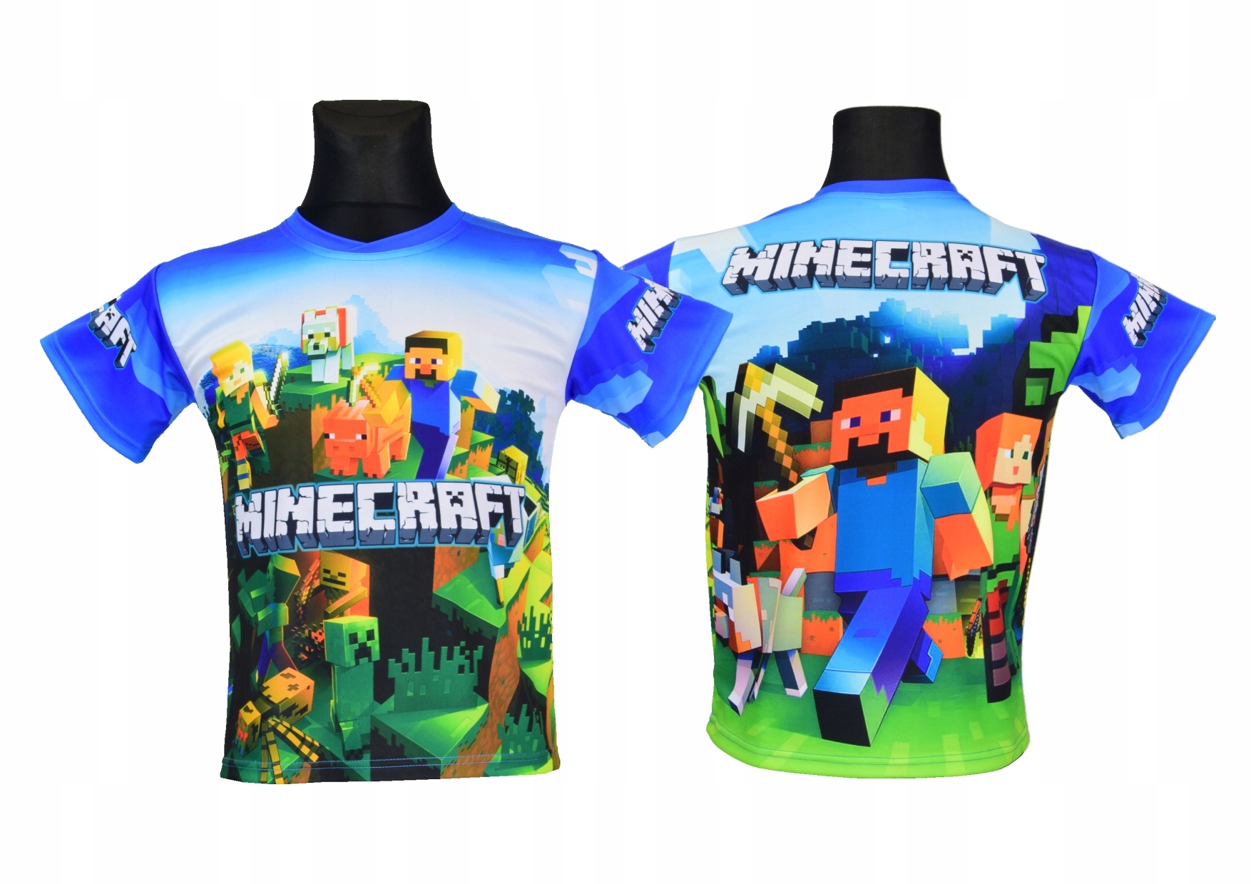 

koszulka Minecraft dziecięca t-shirt M1 rozm. 128