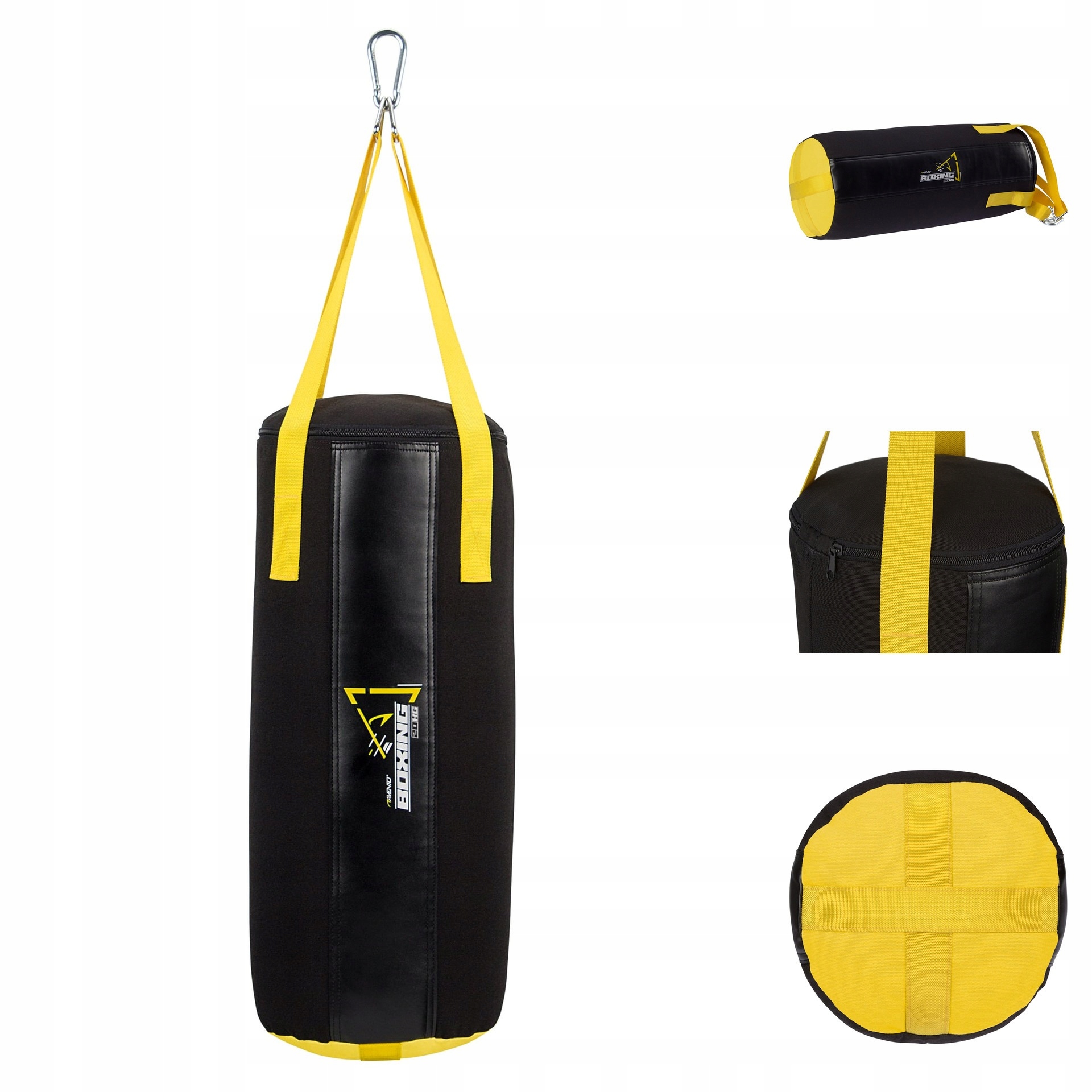 Worek treningowy bokserski pełny Mma uchwyt Avento 20kg
