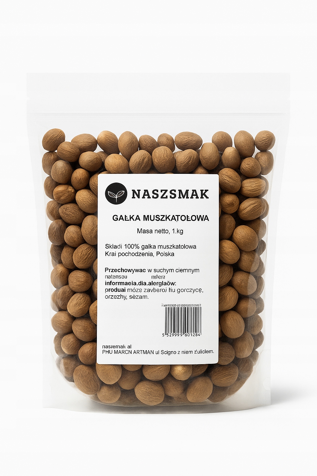 ořechový muškátový oříšek 1 kg