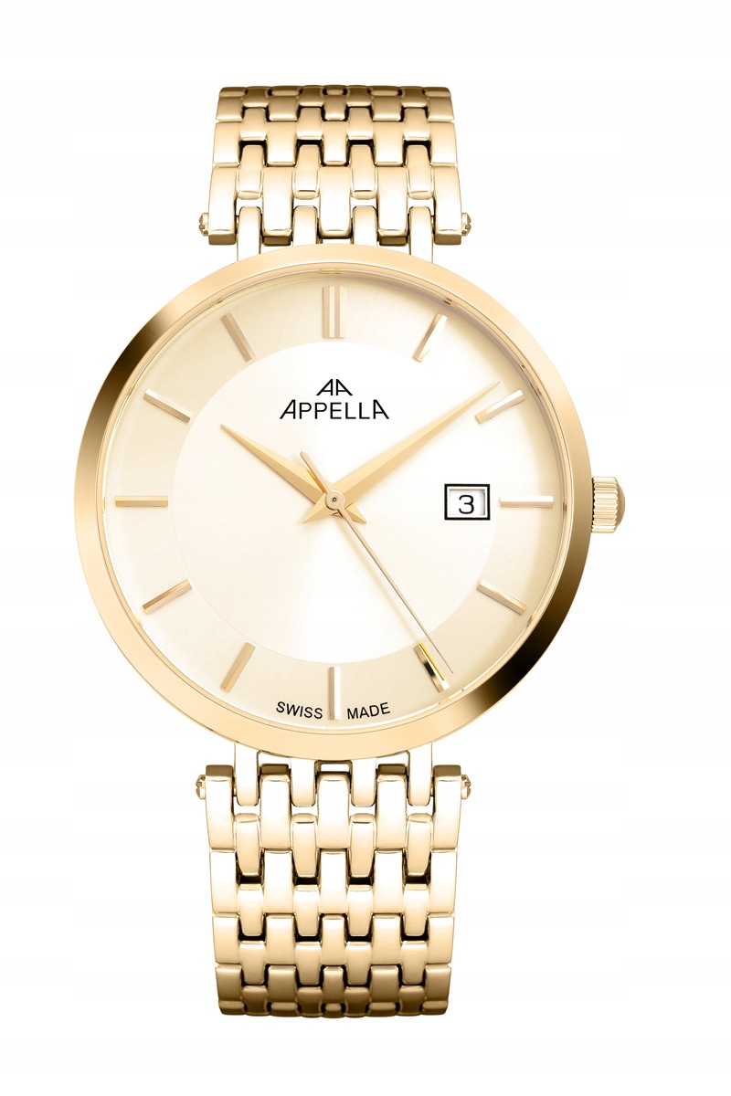 Nové Originální Pánské hodinky Appella L12001.1111Q Gravírování
