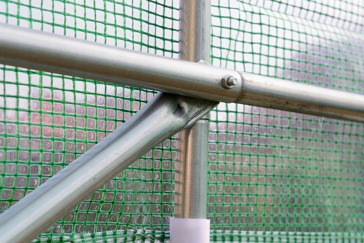 TUNEL FOLIOWY OGRODOWY 10m2 SZKLARNIA 2,5x4m UV4 FOLIAK ZIELONY 4x2,5 Długość 400 cm