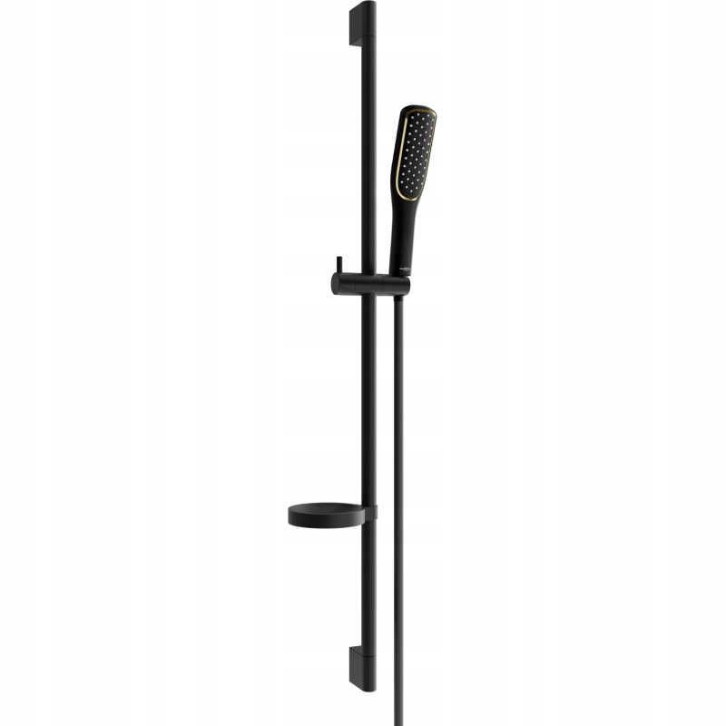 Mexen DS49 posuvný sprchový set, Černá 785494583-75