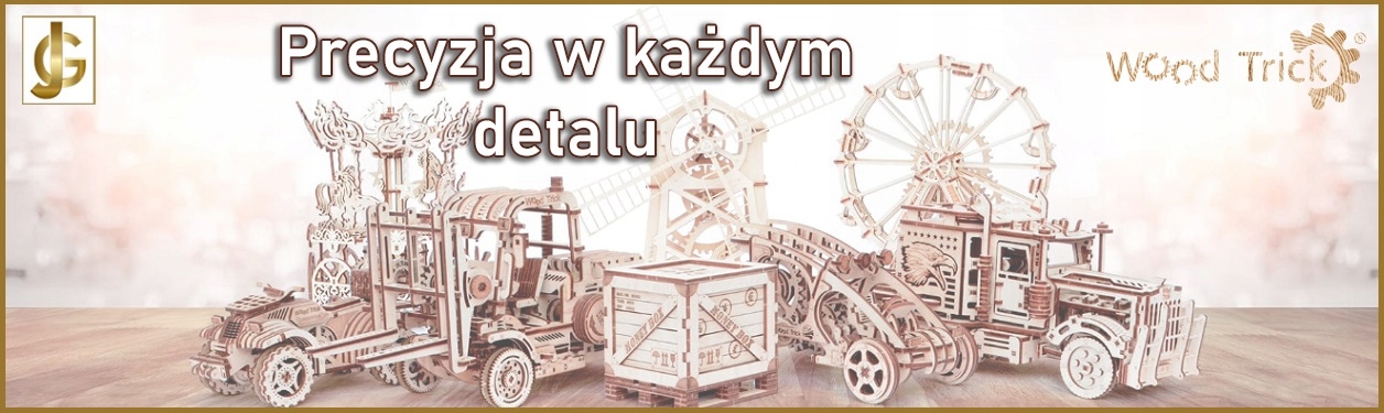 Wood Trick Samolot Myśliwiec Liczba elementów 20