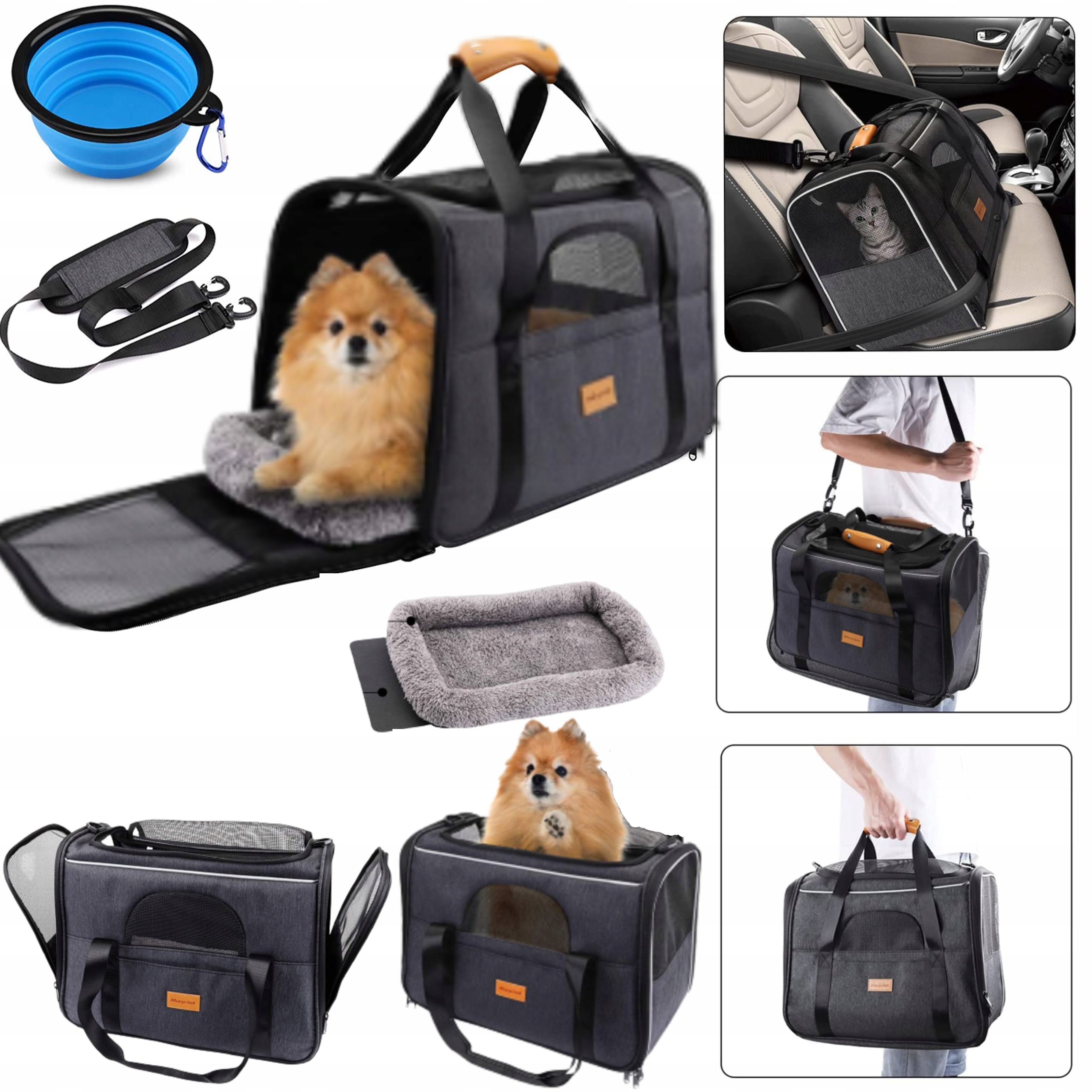 Přepravka pro psa 33 cm x 43 cm