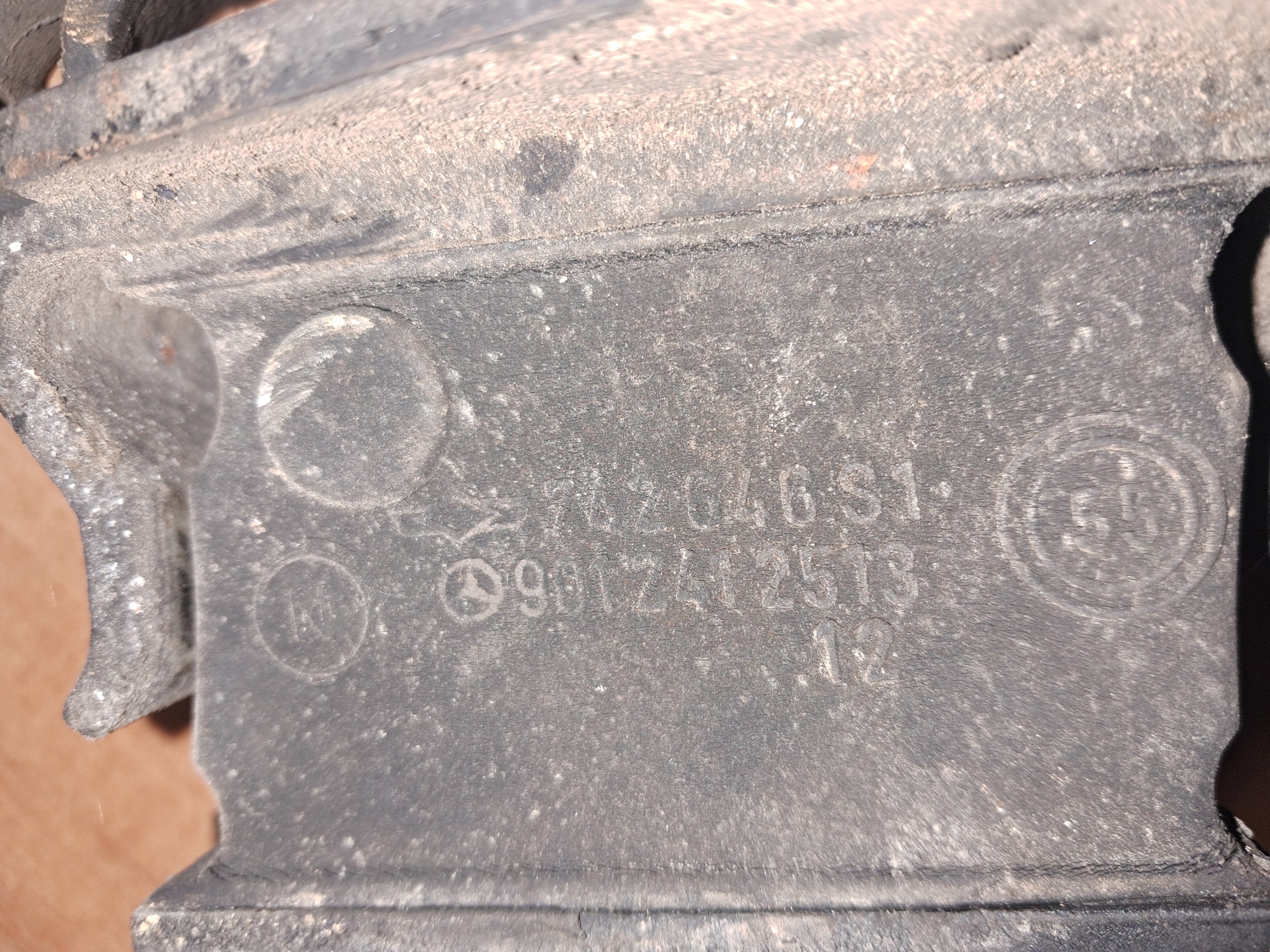 engine mount MERCEDES T1 2,9 9012412513