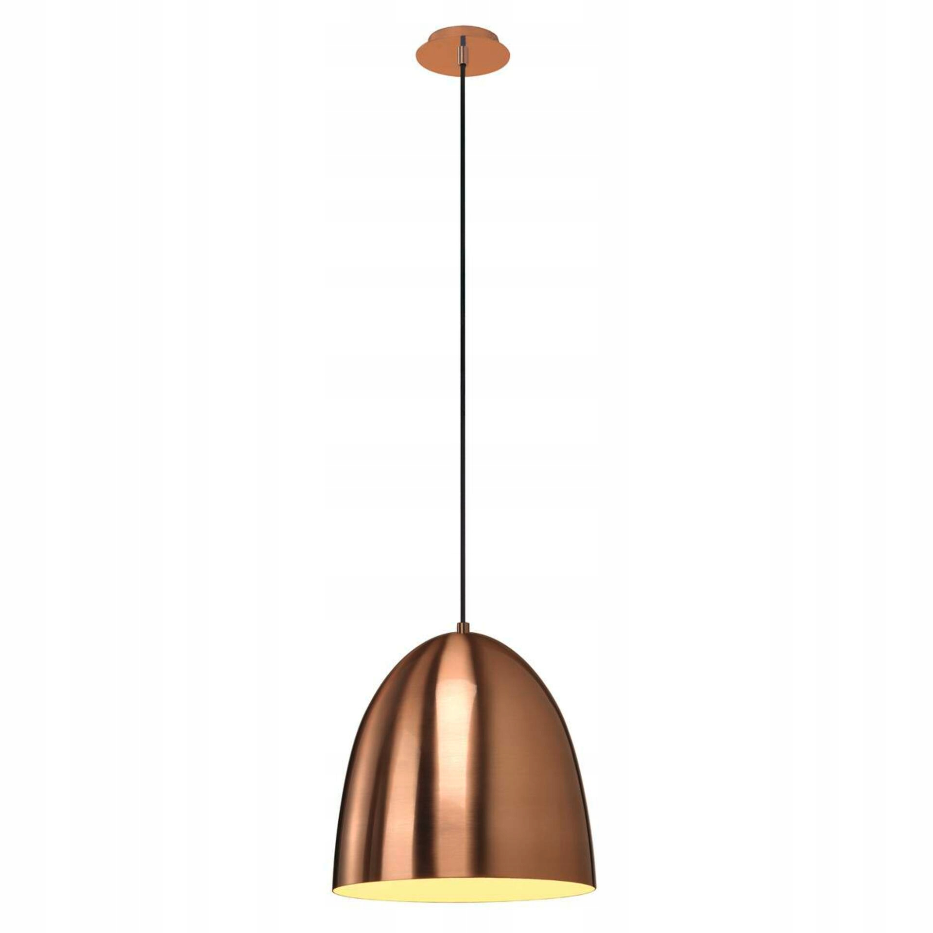 Závesné svietidlo Slv Para Cone 30 meď E27 60W priemer 30cm