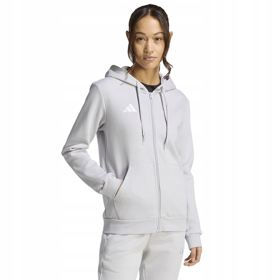 Adidas Entrada 26 Hoody Full Zip [xs] Mikina Šedá