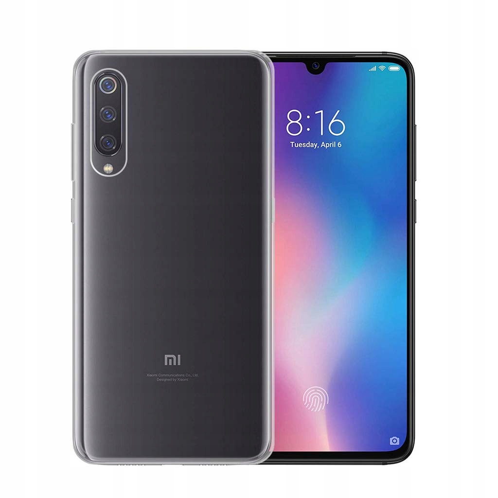ETUI CASE OBUDOWA Plecki Pokrowiec JAKOŚĆ Silikon SZKŁO 9H do XIAOMI MI9 Stan opakowania oryginalne