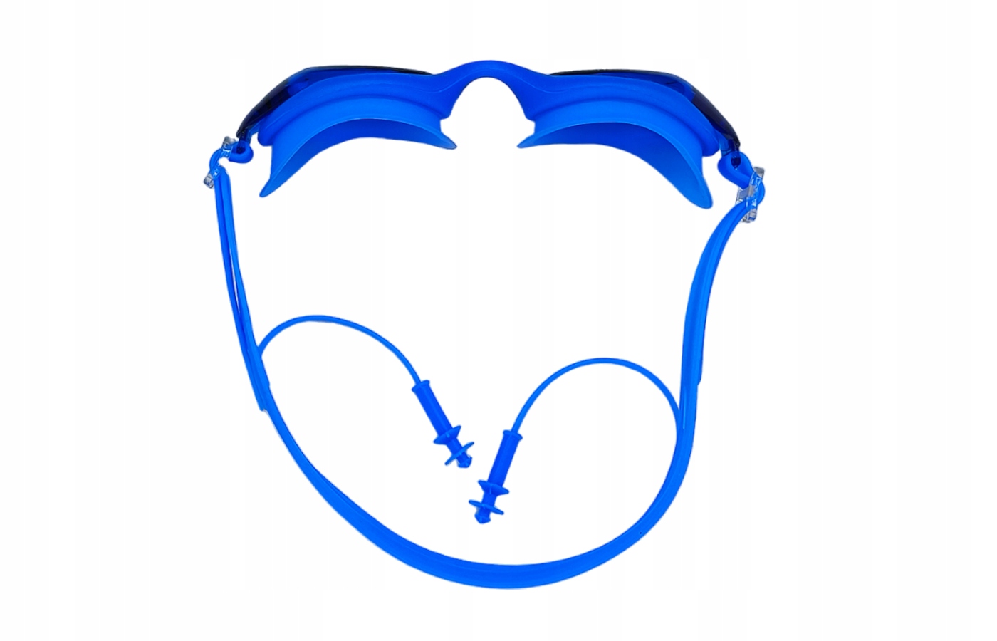 OKULARY PŁYWACKIE ANTI-FOG NA BASEN ZATYCZKI NOSKI Marka inna