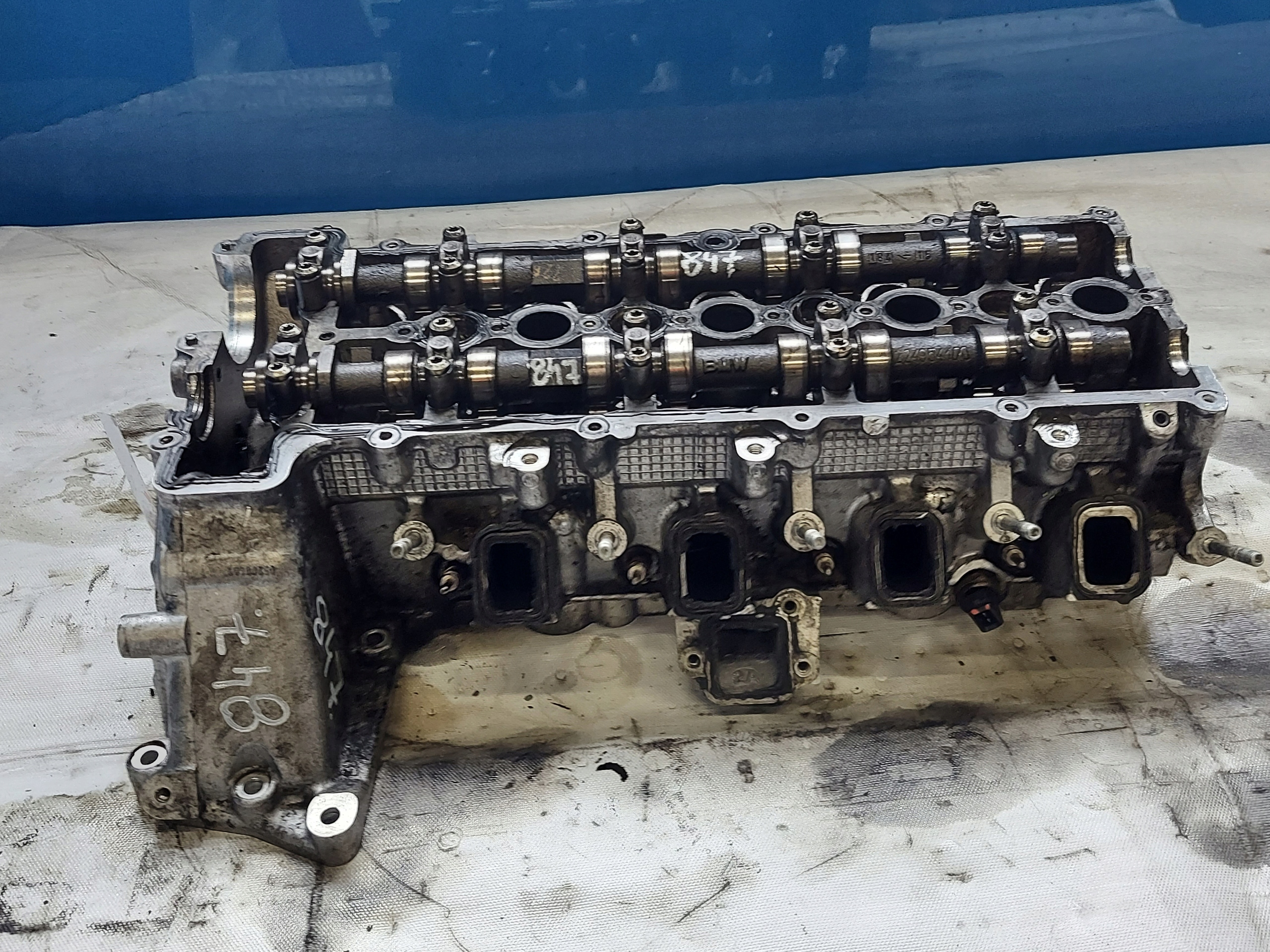head. BMW X3 E83 M47T 2.0 TD 7781211.01