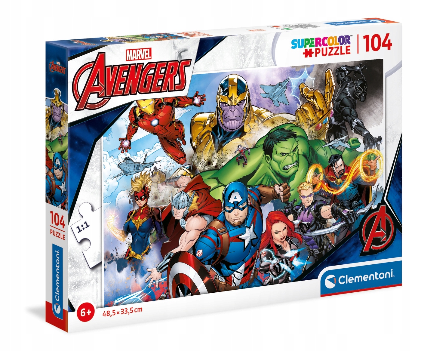 

Puzzle 104 El Marvel Clementoni 25718
