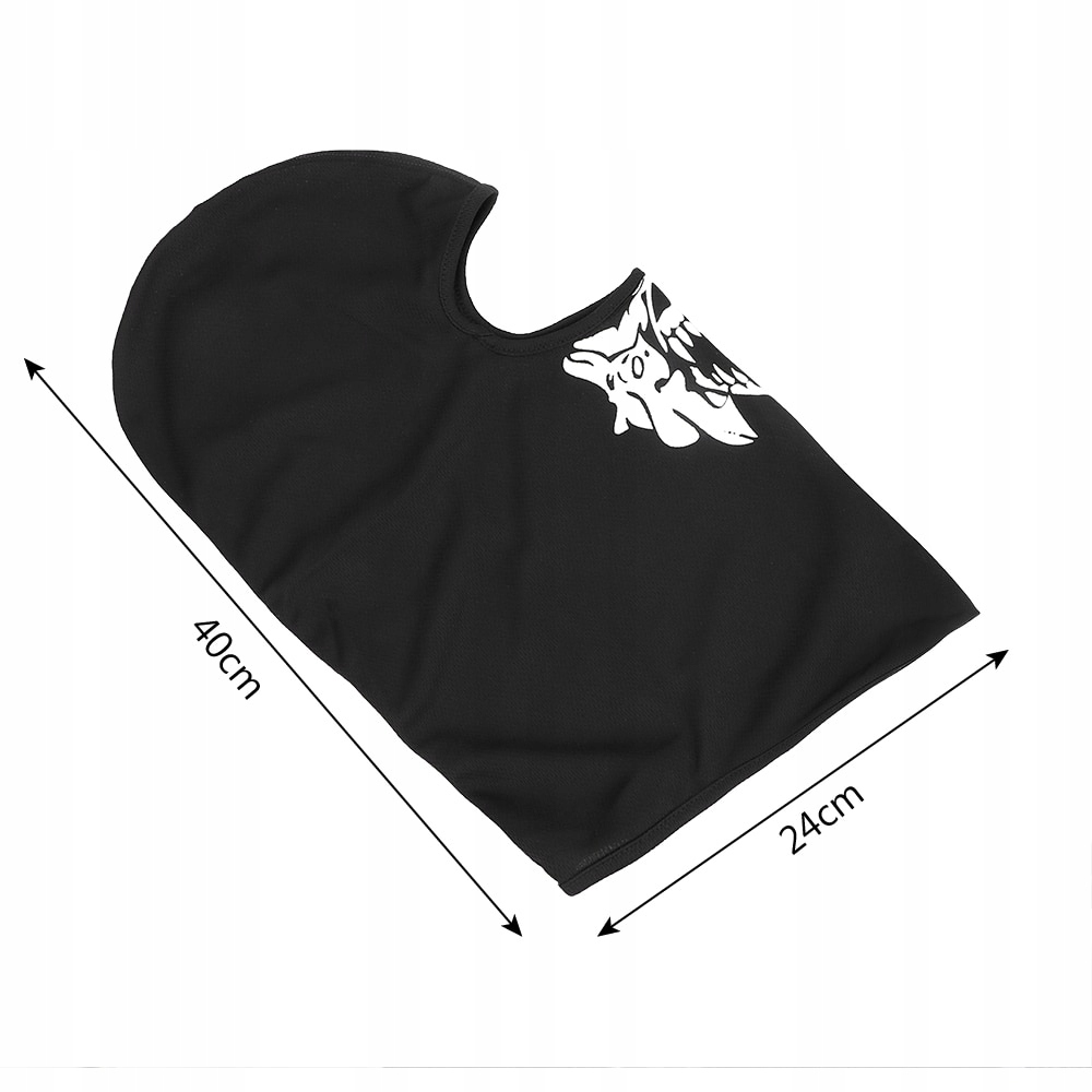 KOMINIARKA POD KASK CZASZKA NA MOTOR NARTY MASKA Producent inny