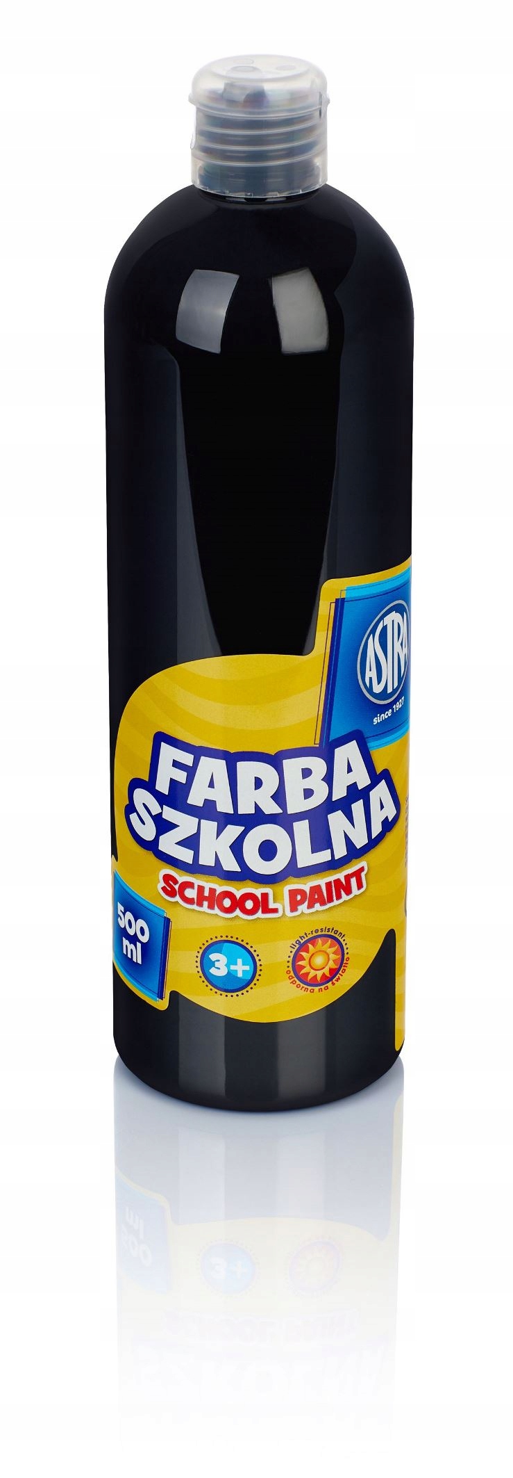 FARBA SZKOLNA ASTRA 0,5L CZARNA #0159