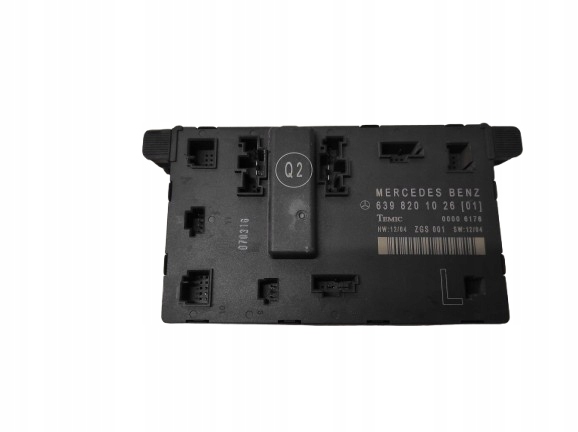 MERCEDES VITO W639 03- MODUŁ STEROWNIK DRZWI LEWY PRZÓD Q2 6398201026 (01)