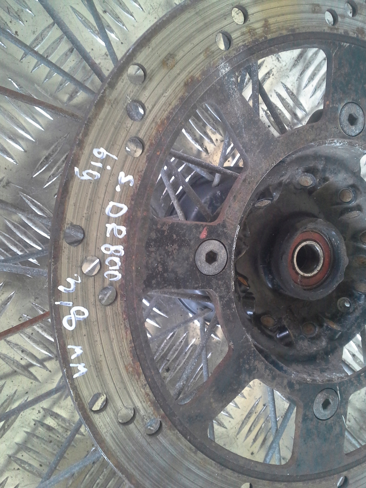 123455761 - SUZUKI DR 800 великий гальмівний диск передній передній