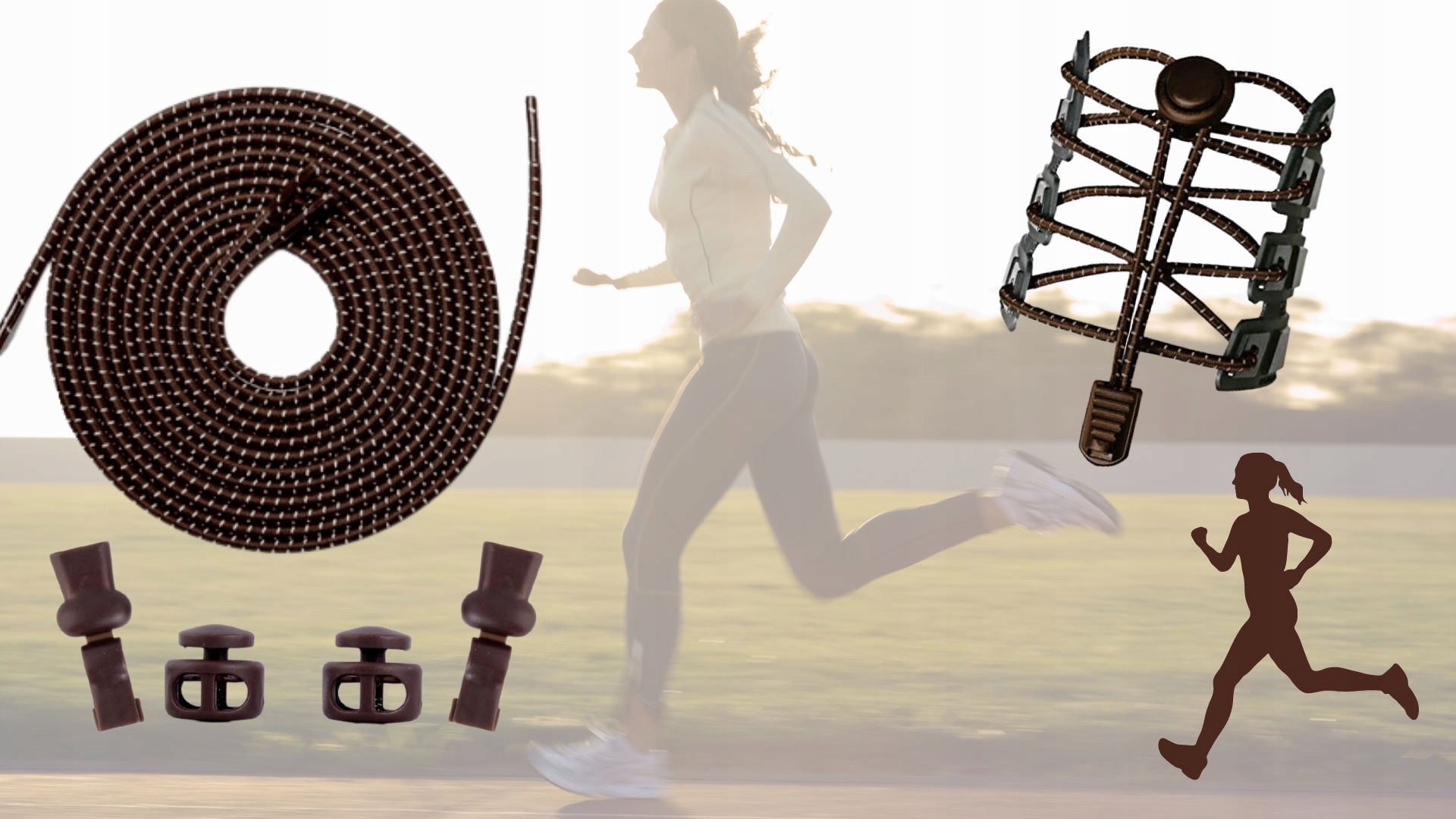 ELASTYCZNE SZNURÓWKI BEZ WIĄZANIA 100CM ZACISKOWE Rodzaj okrągłe